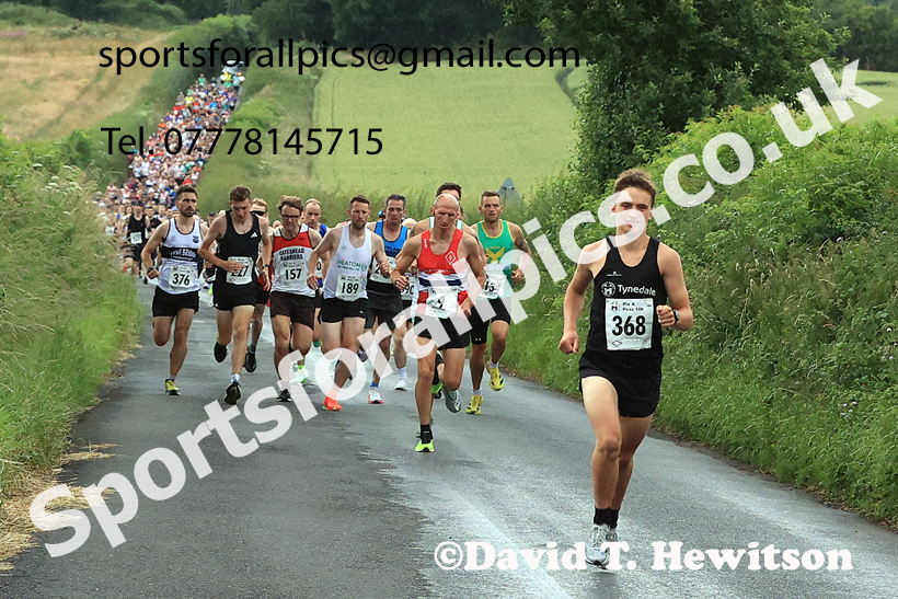 The 2026 Tynedale Pie and Peas 10k, Ovington to Low Prudhoe, Northumberland. Photo: David T. Hewitson/Sports for All Pics